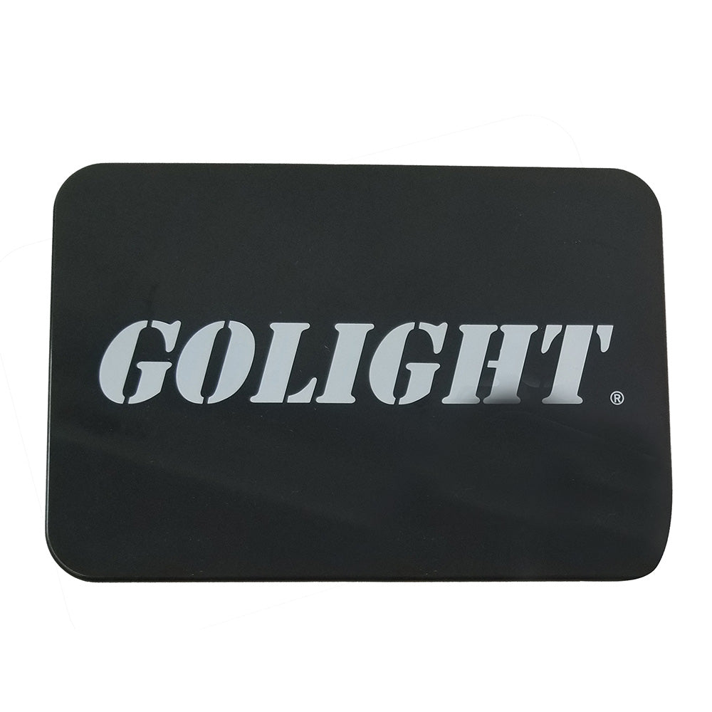 Golight Snap - On Rockguard Lens Cover f/GT Series Halogen Lights - Black [15307] - The Happy Skipper