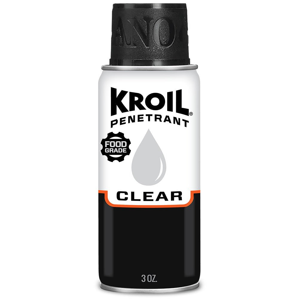 Kroil Clear Food Grade Penetrating Oil - Aerosol - 3oz Can [CKS032] - The Happy Skipper