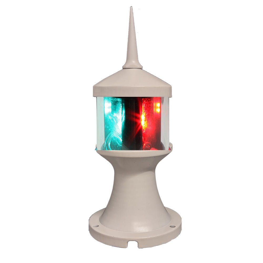 Lunasea Tri - Color/Anchor Zero Emission Light Fixture - 12V - White [LLB - 73BK - 01 - WB] - The Happy Skipper