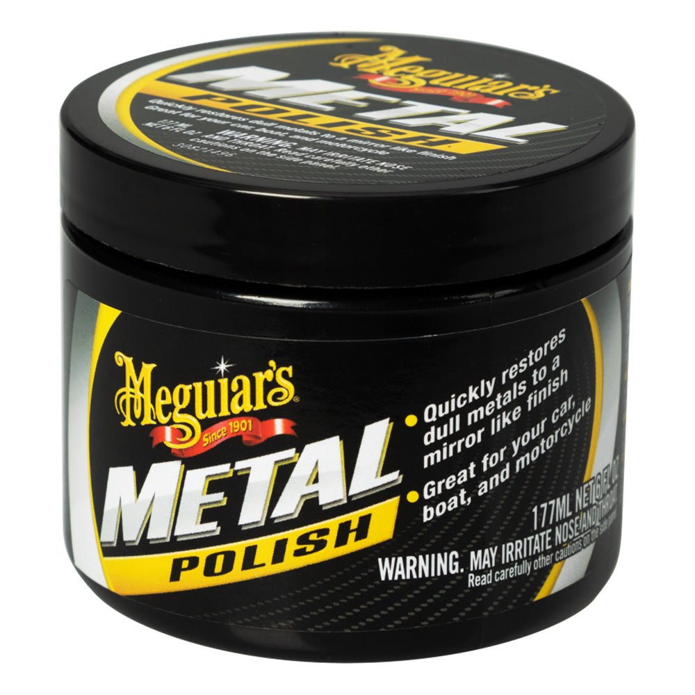 Meguiar's Metal Polish - 6oz [G211606] - The Happy Skipper