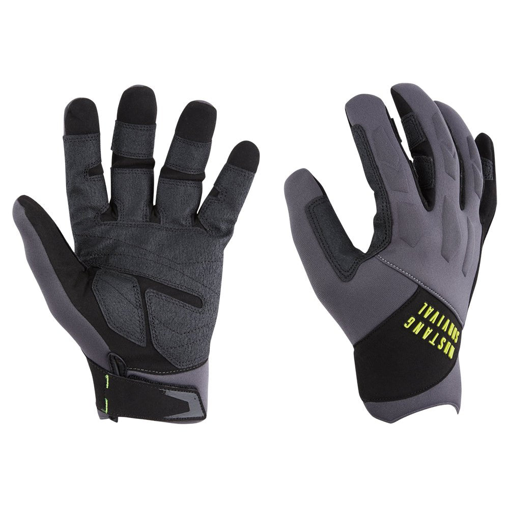 Mustang EP 3250 Full Finger Gloves - Grey/Black - XL [MA600502 - 262 - XL - 267] - The Happy Skipper