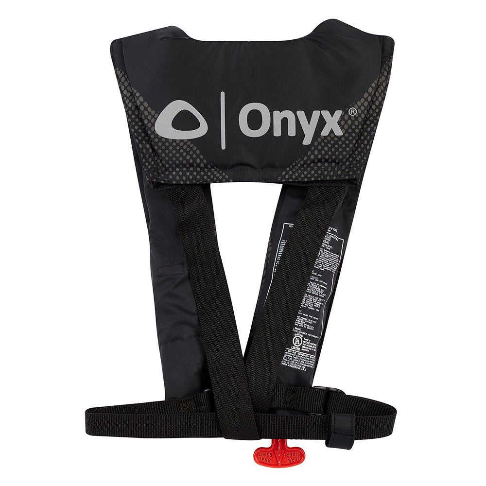 Onyx A/M-24 Auto/Manual Adult Universal PFD - Black [132008-700-004-22] - The Happy Skipper