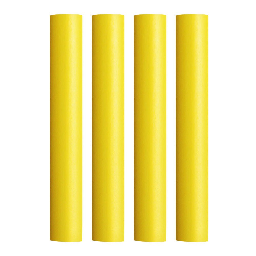 Pacer Battery Cable Heat Shrink Tubing - 3/4" x 12" - Yellow (4 - Pieces) [BEHS3/4 - 12YL - 4] - The Happy Skipper