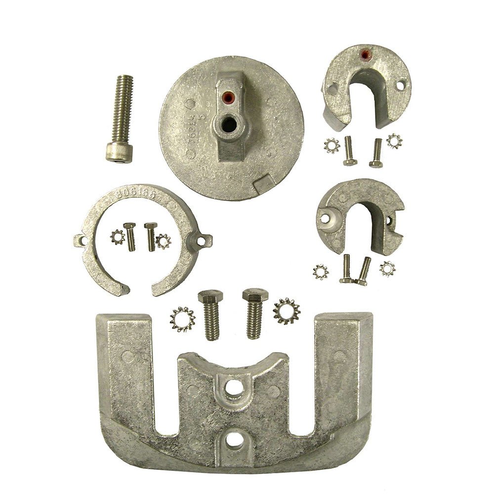 Performance Metals Mercruiser Bravo 1 Complete Anode Kit - Aluminum\ [10060A] - The Happy Skipper