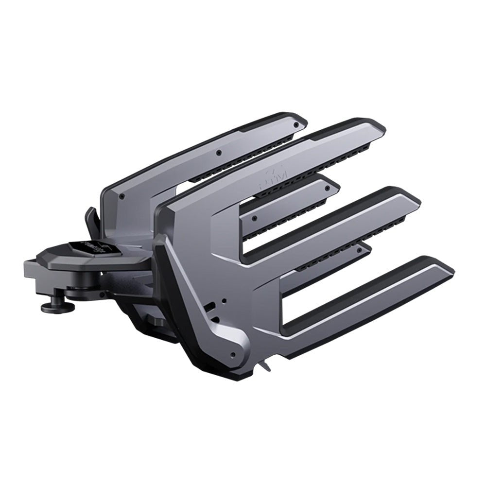 PTM Edge ClampForce 3.0 Clamping Wake Board Rack - Pair - Grey [P13491-9010TEBGR] - The Happy Skipper