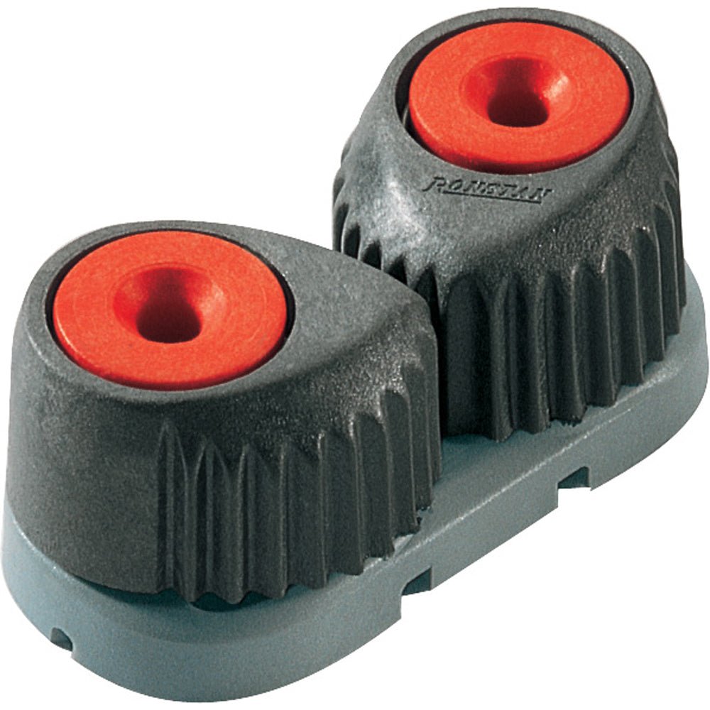 Ronstan T - Cleat Cam Cleat - Small - Red w/Grey Base [RF5001] - The Happy Skipper