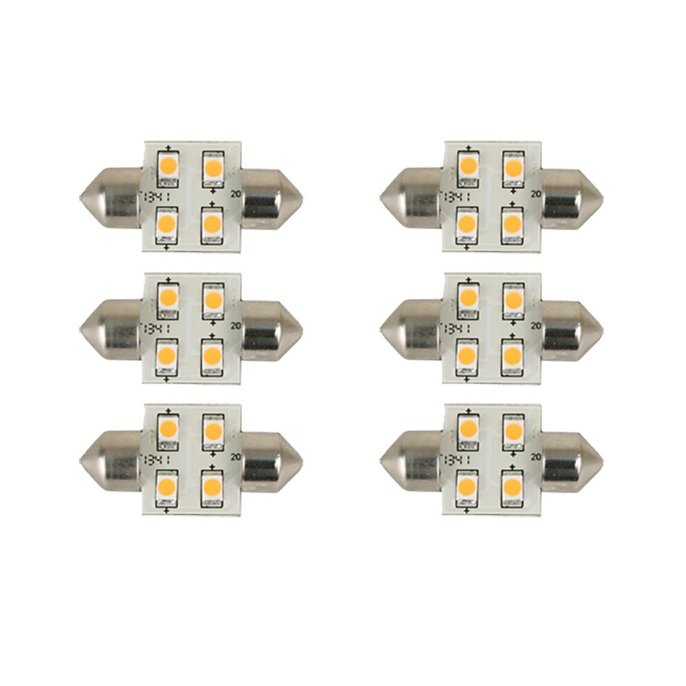 Scandvik 41160 Bulb Warm White *6 - Pack [41160] - The Happy Skipper