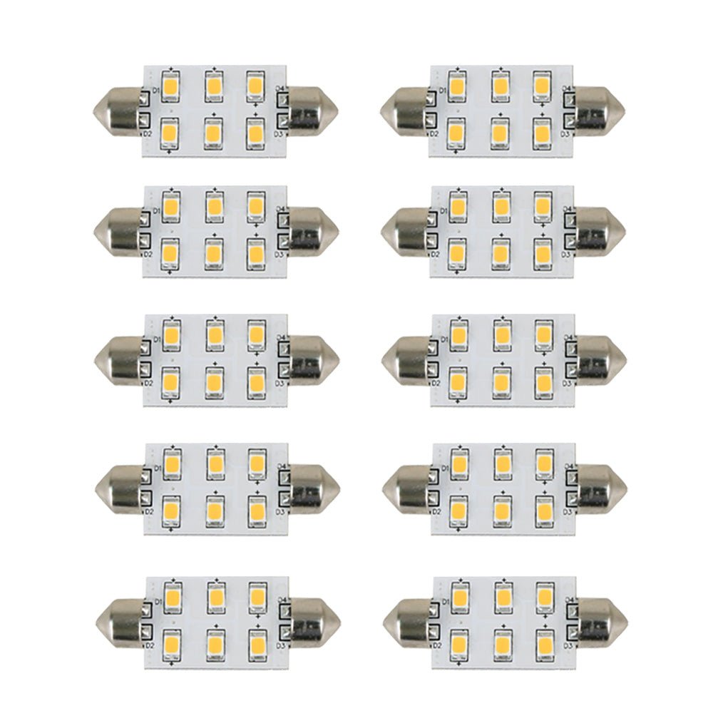 Scandvik 41162 Bulb Warm White *10 - Pack [41176] - The Happy Skipper