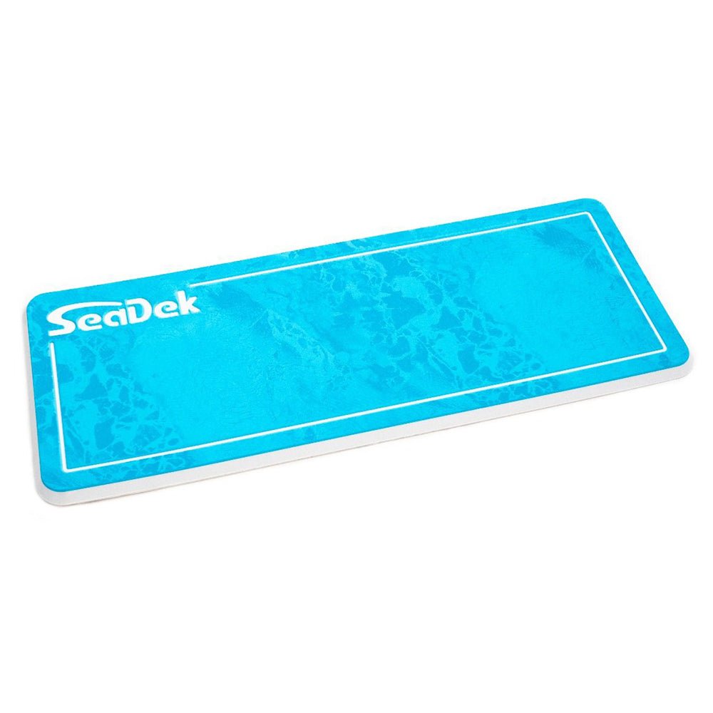 SeaDek Large Realtree Helm Pad - Bahama Blue/White WAV3 Pattern [39049-85513] - The Happy Skipper