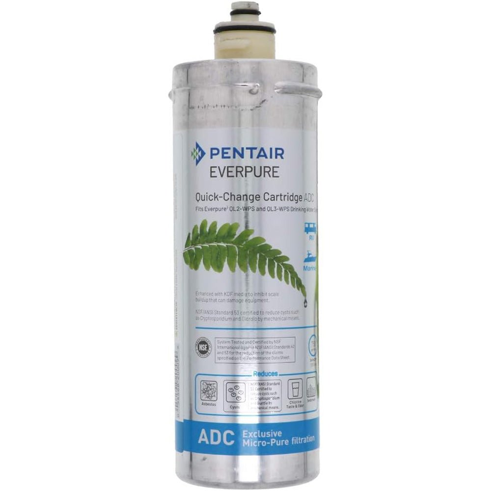 Shurflo by Pentair ADC Bacteriostatic Everpure Filter [EV959206] - The Happy Skipper