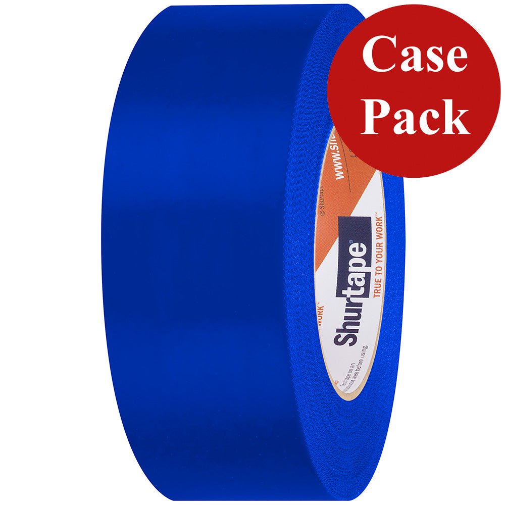 Shurtape UV - Resistant Marine Heat Shrink Tape - 48MM x 55M Roll - Serrated Edge Blue *Case of 24 Rolls* [105732C] - The Happy Skipper