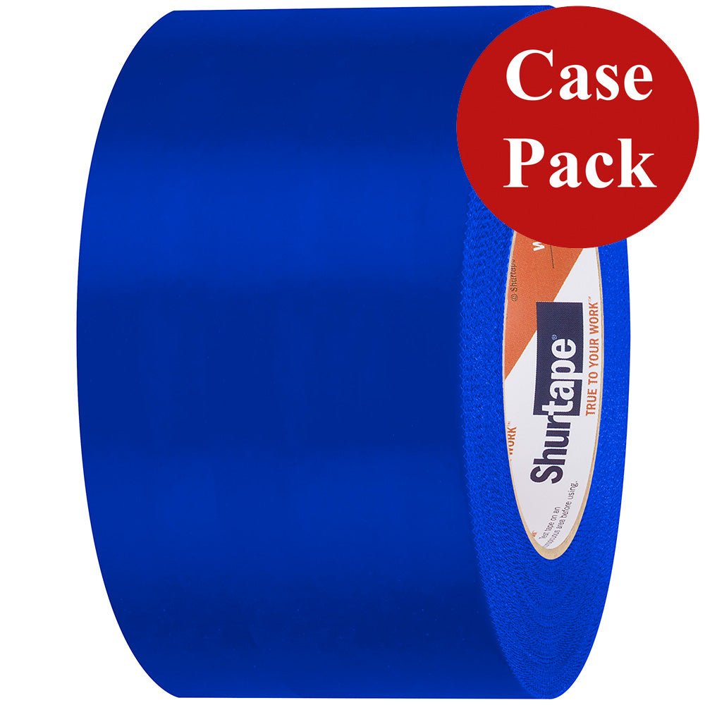 Shurtape UV - Resistant Marine Heat Shrink Tape - 72MM x 55M Roll - Serrated Edge Blue *Case of 16 Rolls* [105742C] - The Happy Skipper