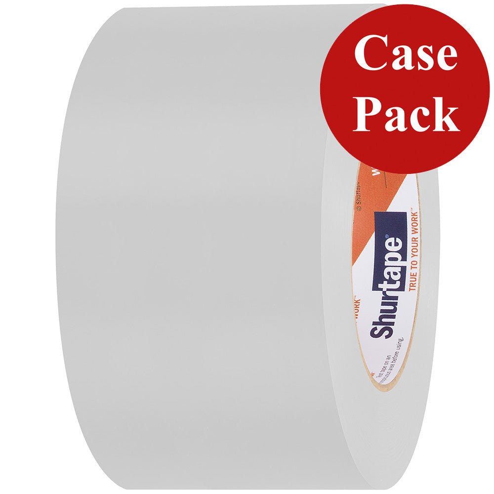 Shurtape UV - Resistant Marine Heat Shrink Tape - 72MM x 55M Roll - Straight Edge White *Case of 16 Rolls* [105733C] - The Happy Skipper