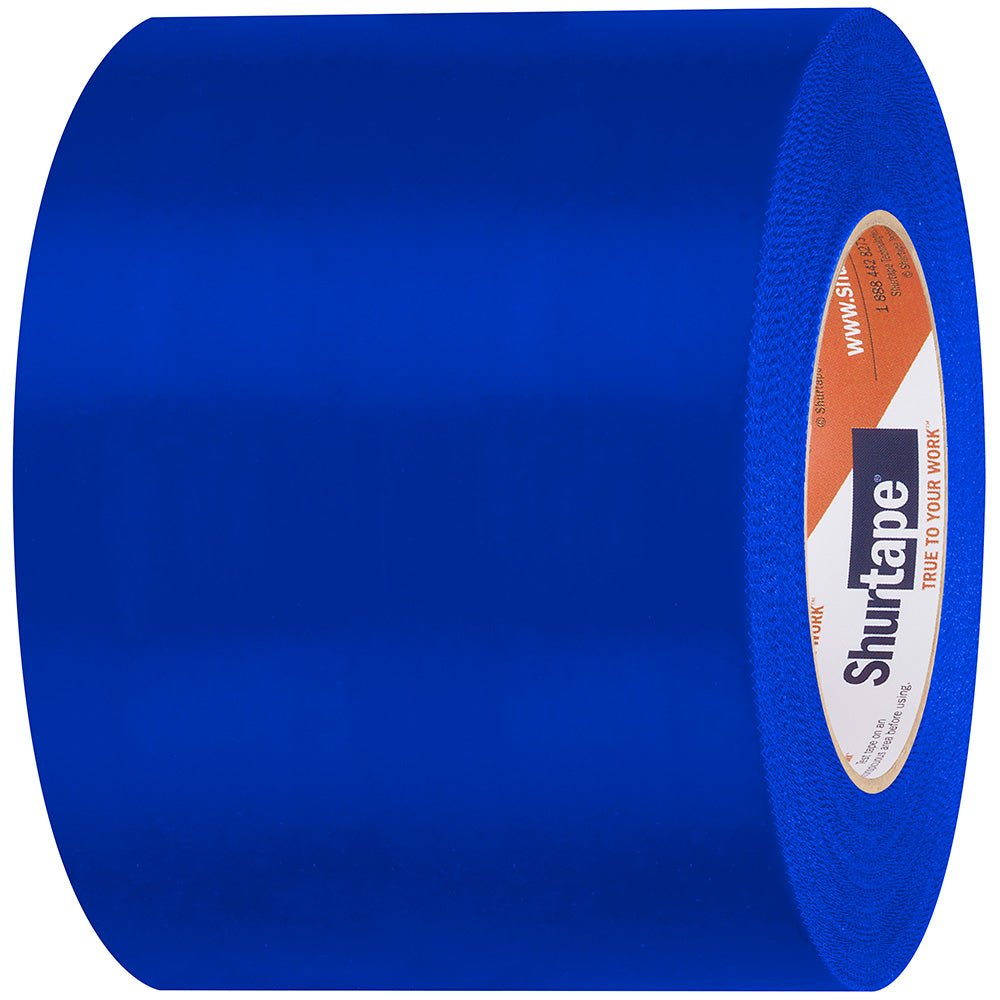 Shurtape UV - Resistant Marine Heat Shrink Tape - 96MM x 55M Roll - Serrated Edge Blue [105743] - The Happy Skipper