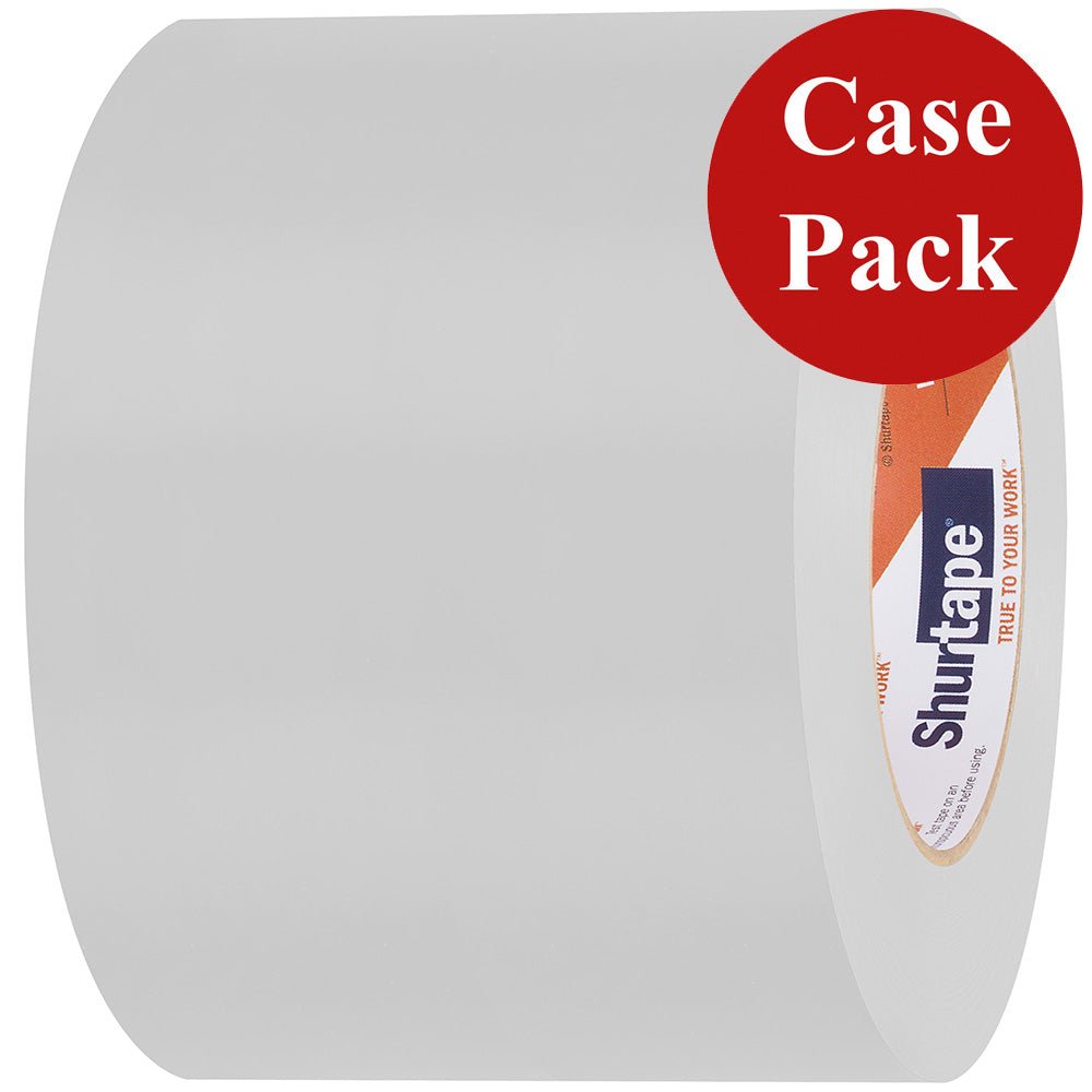 Shurtape UV - Resistant Marine Heat Shrink Tape - 96MM x 55M Roll - Straight Edge White *Case of 12 Rolls* [105734C] - The Happy Skipper