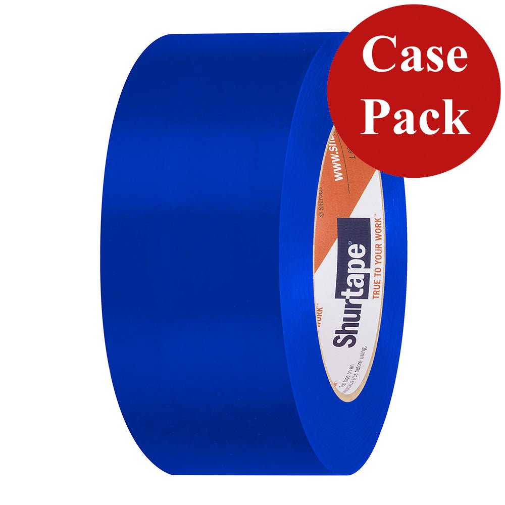 Shurtape UV - Resistant Marine Hull Preservation Tape - 48MM - 33M Roll - Straight Edge Blue *Case of 24 Rolls* [105746C] - The Happy Skipper