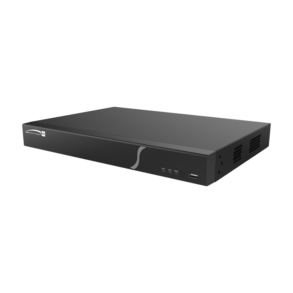 Speco 8 Channel 4K Recorder w/Smart Analytics - 8 Built - In POE Ports [N8NRM2TB] - The Happy Skipper