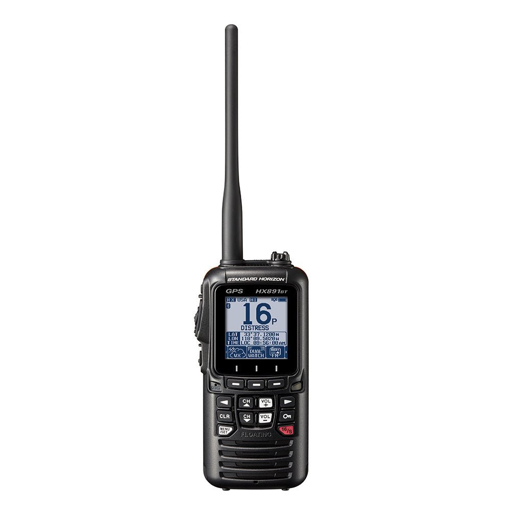 Standard Horizon HX891BT Handheld VHF w/Bluetooth - Black [HX891BTBK] - The Happy Skipper