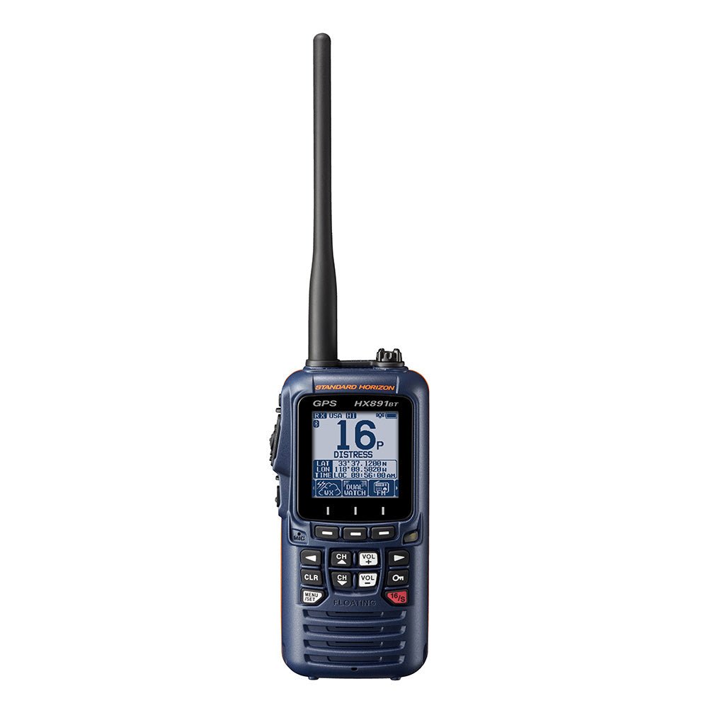 Standard Horizon HX891BT Handheld VHF w/Bluetooth - Navy Blue [HX891BTNB] - The Happy Skipper