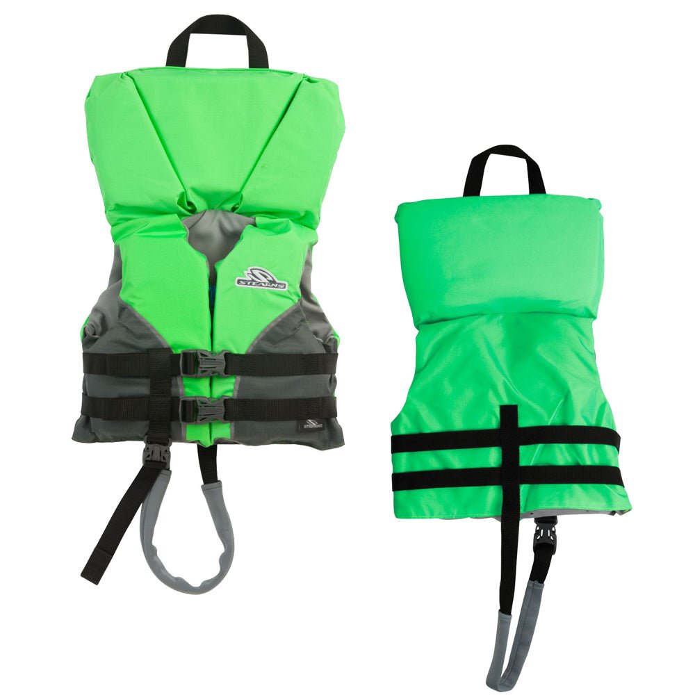 Stearns Infant Heads - Up Nylon Vest Life Jacket - Up to 30lbs - Green [2000013194] - The Happy Skipper