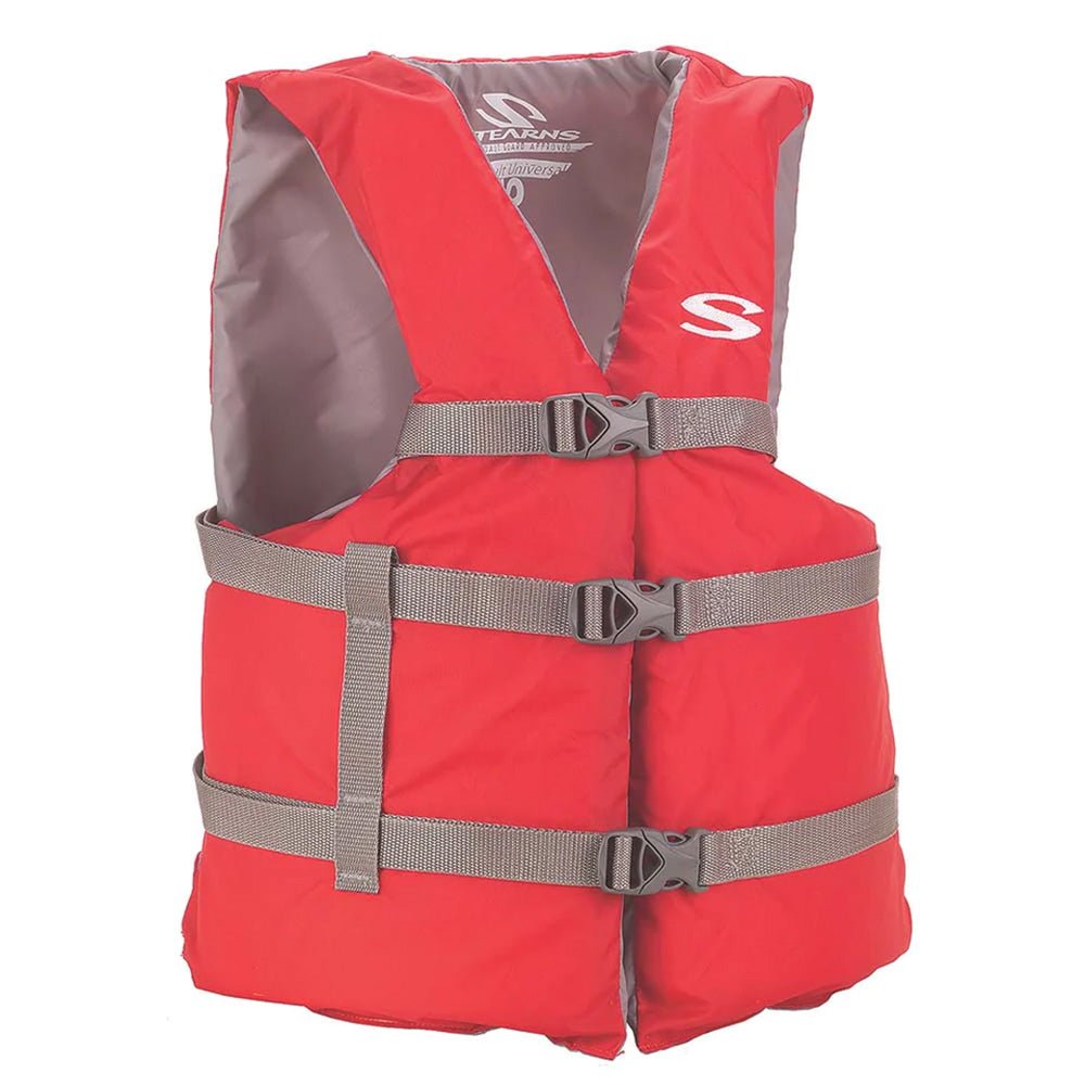 Stearns PFD 2001 Adult Boat Oversized Red Display f/Adults [2158932] - The Happy Skipper