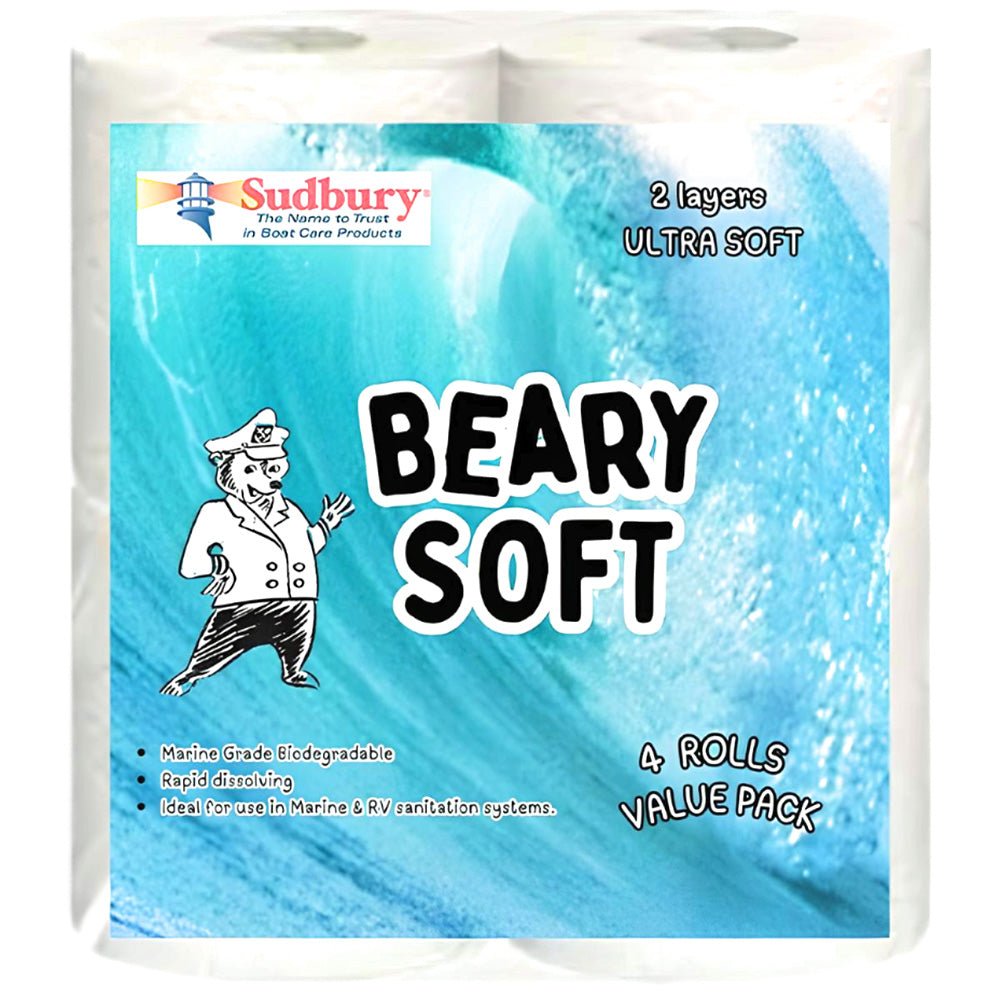 Sudbury Beary Soft Marine RV Toilet Paper [824] - The Happy Skipper