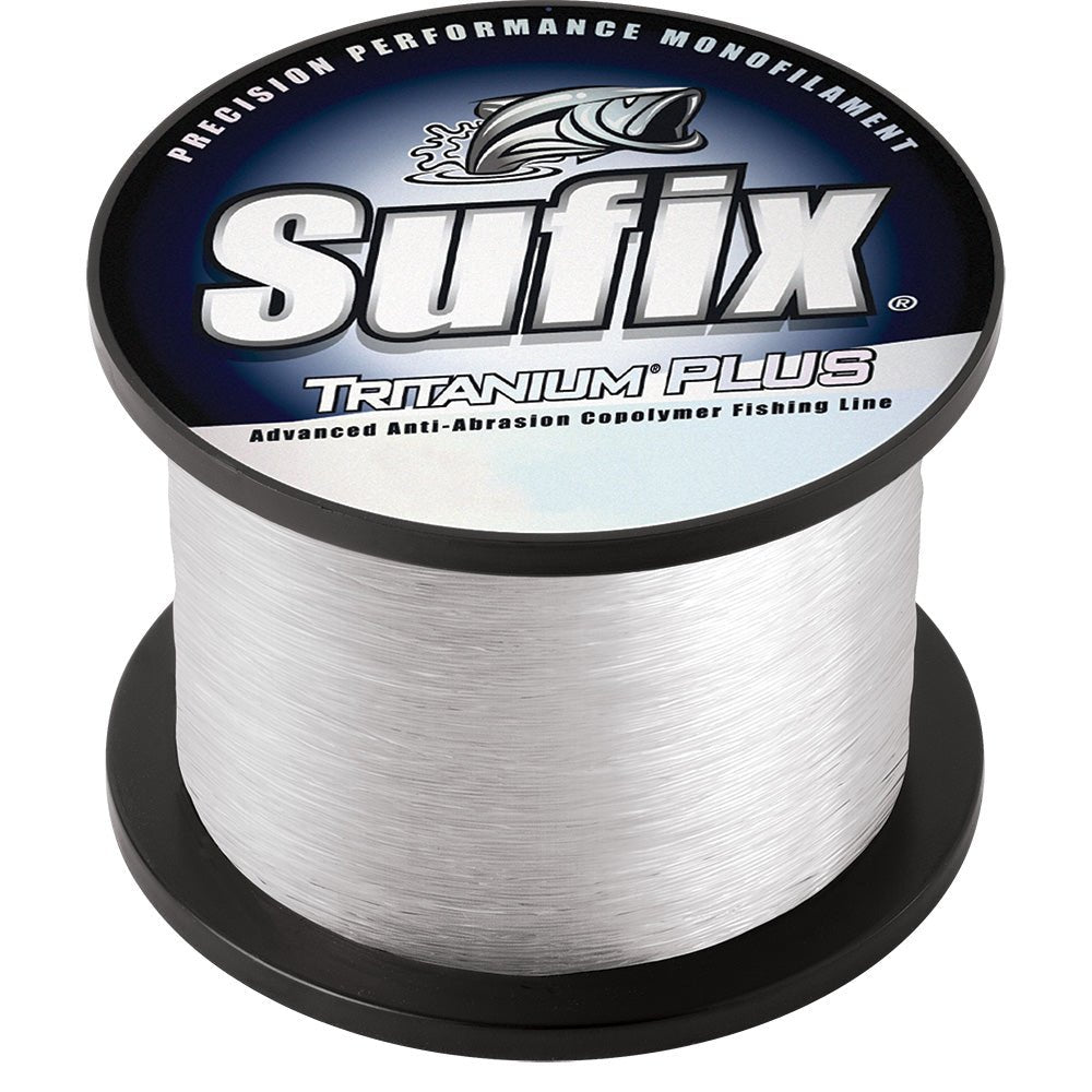 Sufix Tritanum Plus - 100lb - Clear - 2405 yds [696 - 590] - The Happy Skipper