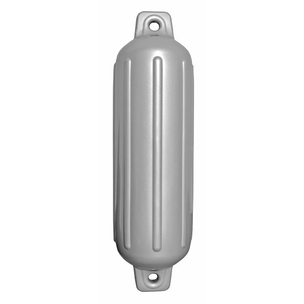 Taylor Made Storm Gard 5.5" x 20" Inflatable Vinyl Fender - Silver Mist [252047] - The Happy Skipper