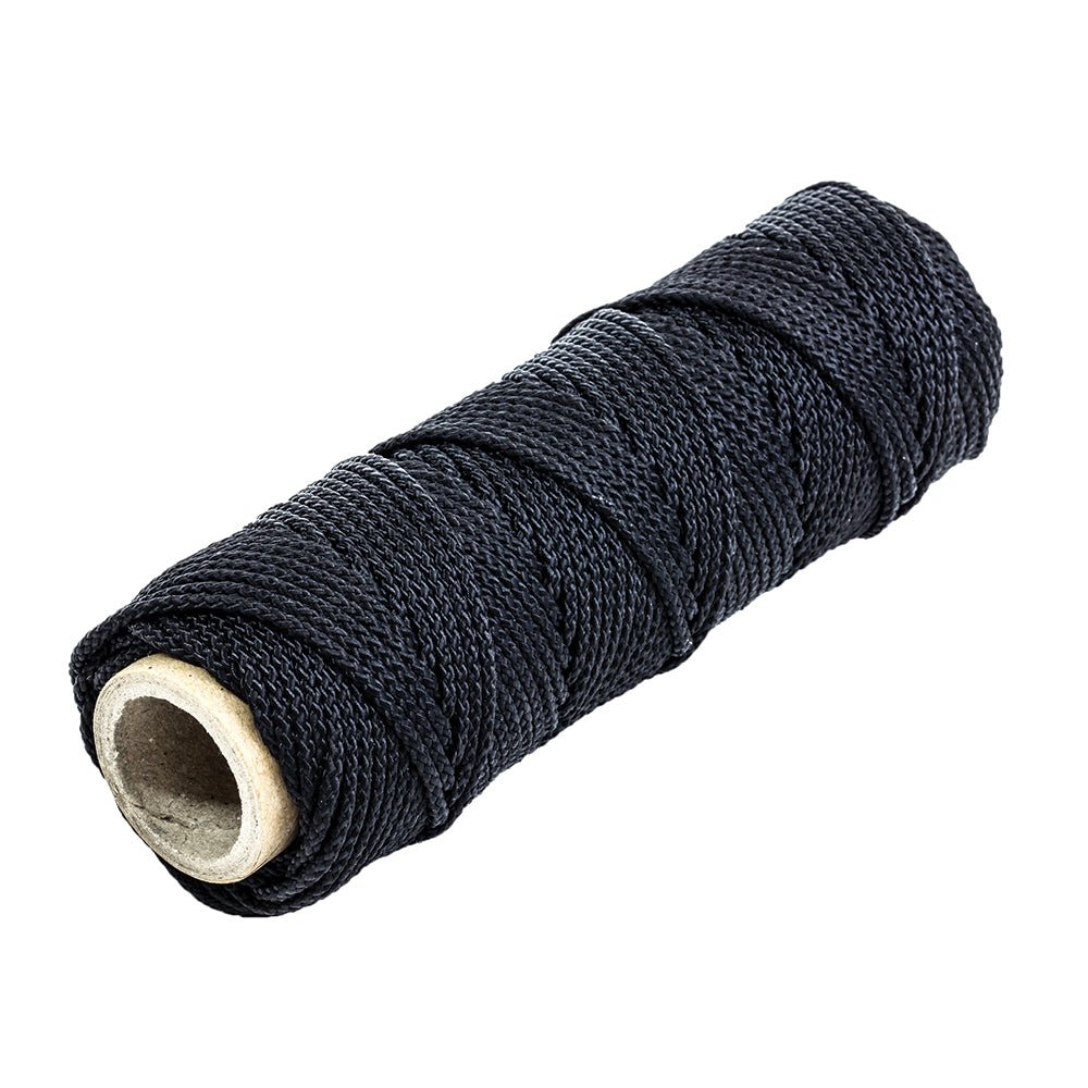 Tigress 100' of 300lb Nylon Braid - Black [88671] - The Happy Skipper