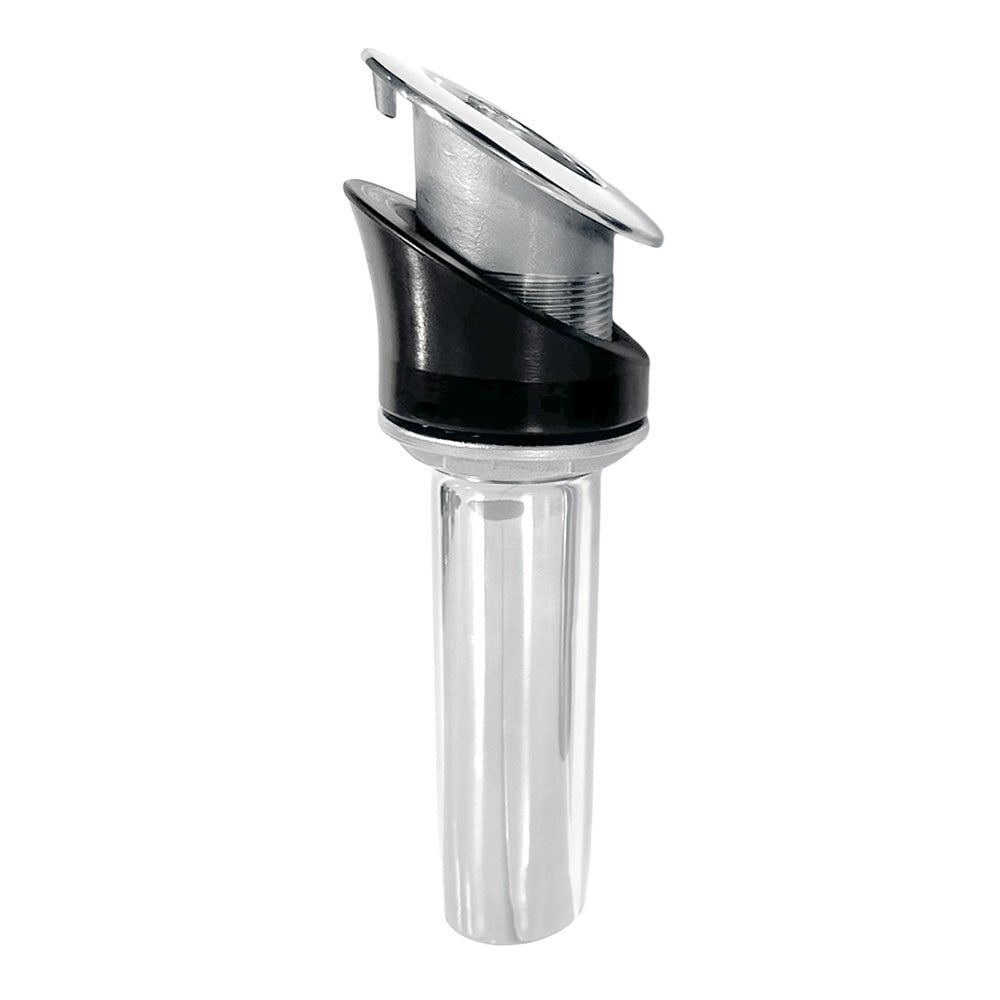 Tigress 9" 30 - Degree Rod Holder - Screwless - Stainless Steel [77275] - The Happy Skipper