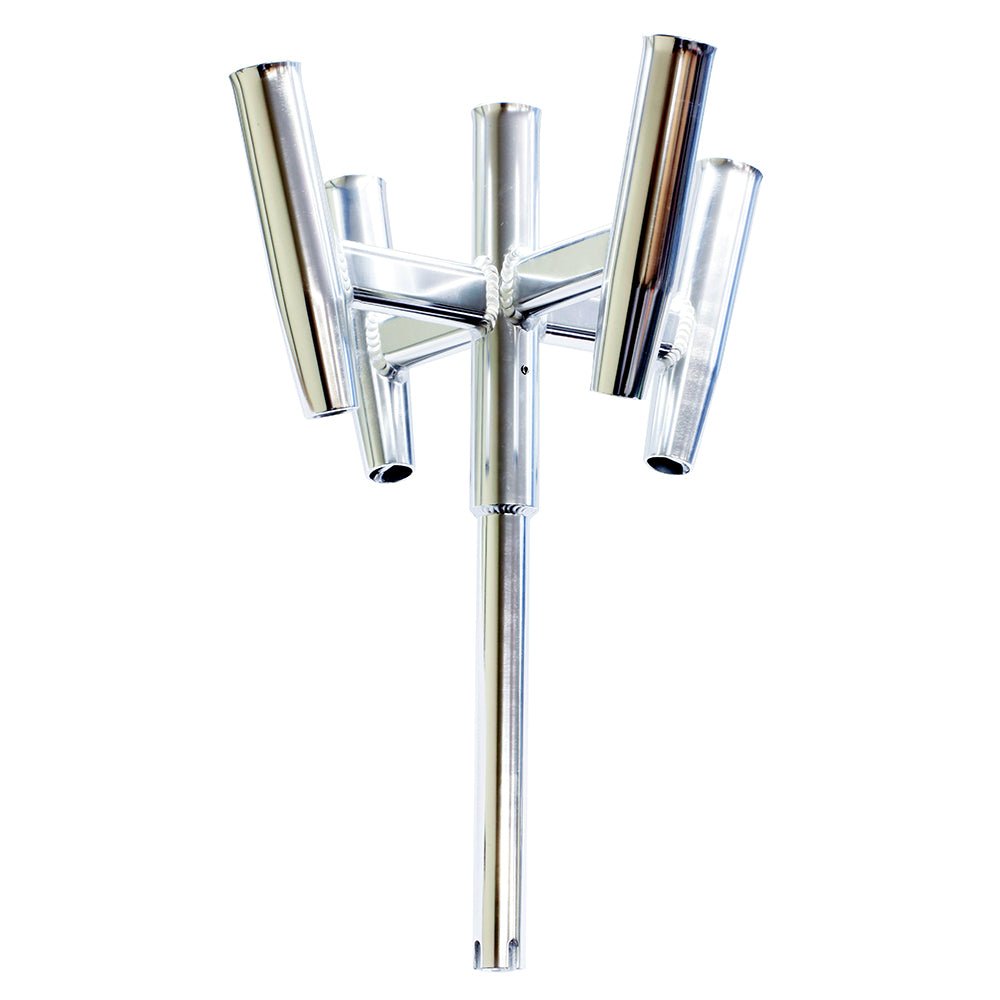 Tigress Five Banger Aluminum Rod Holder - Straight Butt [88157] - The Happy Skipper