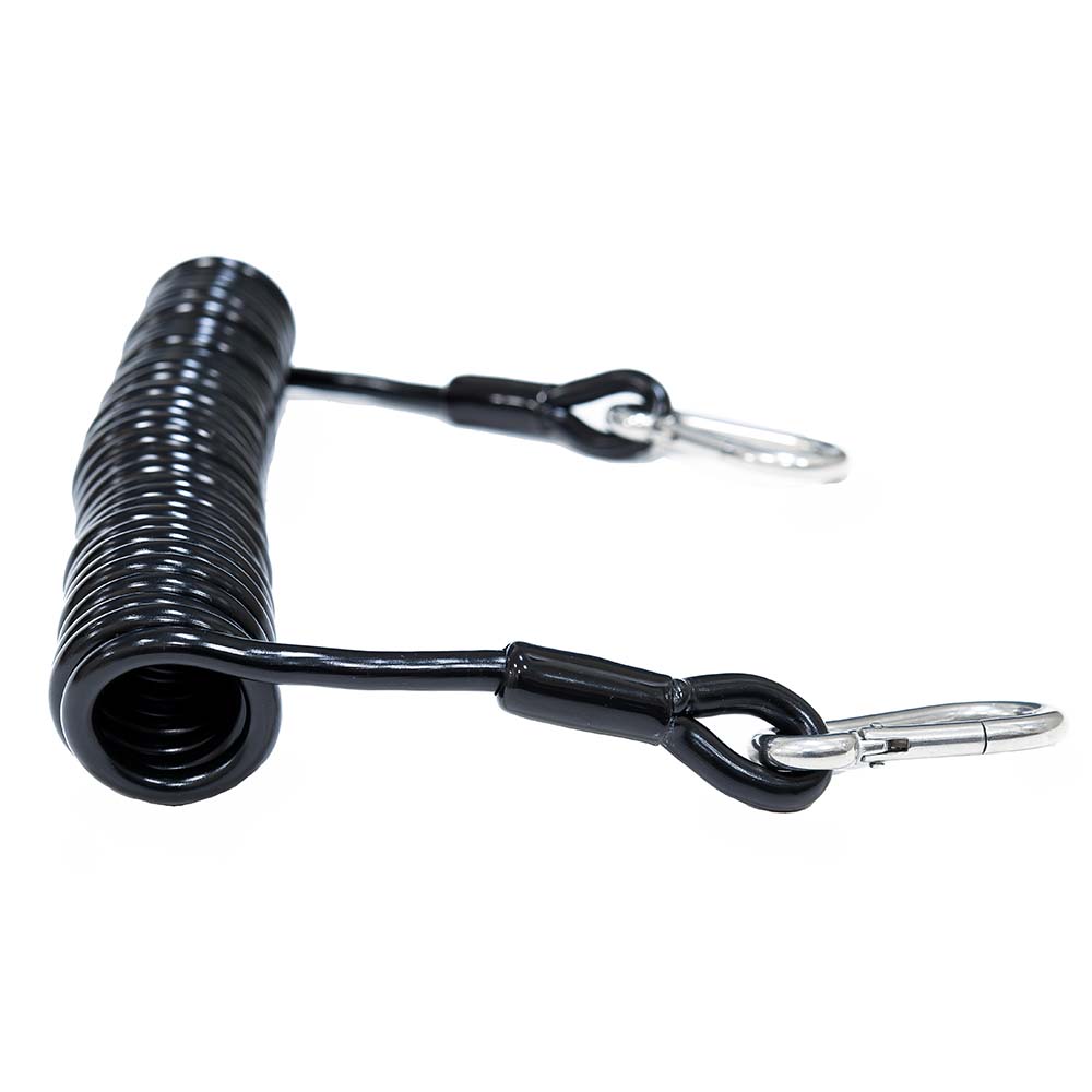 Tigress Heavy - Duty Coiled Safety Tether - 1200lbs [88440 - 1] - The Happy Skipper