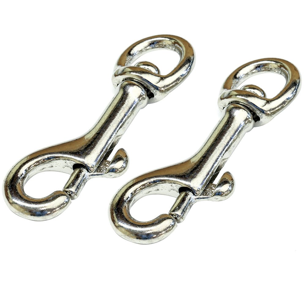 Tigress Nickel Plated Brass Snaps - Pair [88666] - The Happy Skipper