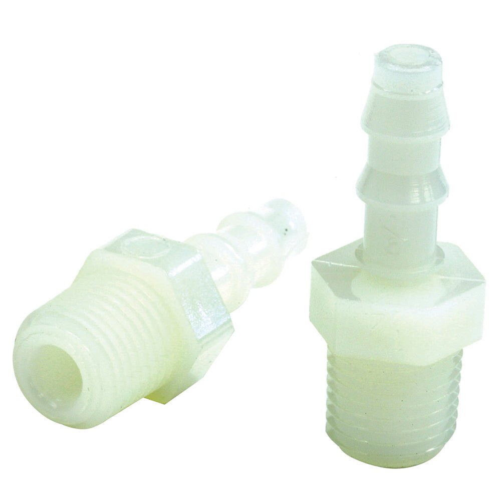 Tigress Nylon Pipe to Hose Adapter - 1/4" IPS [77911] - The Happy Skipper