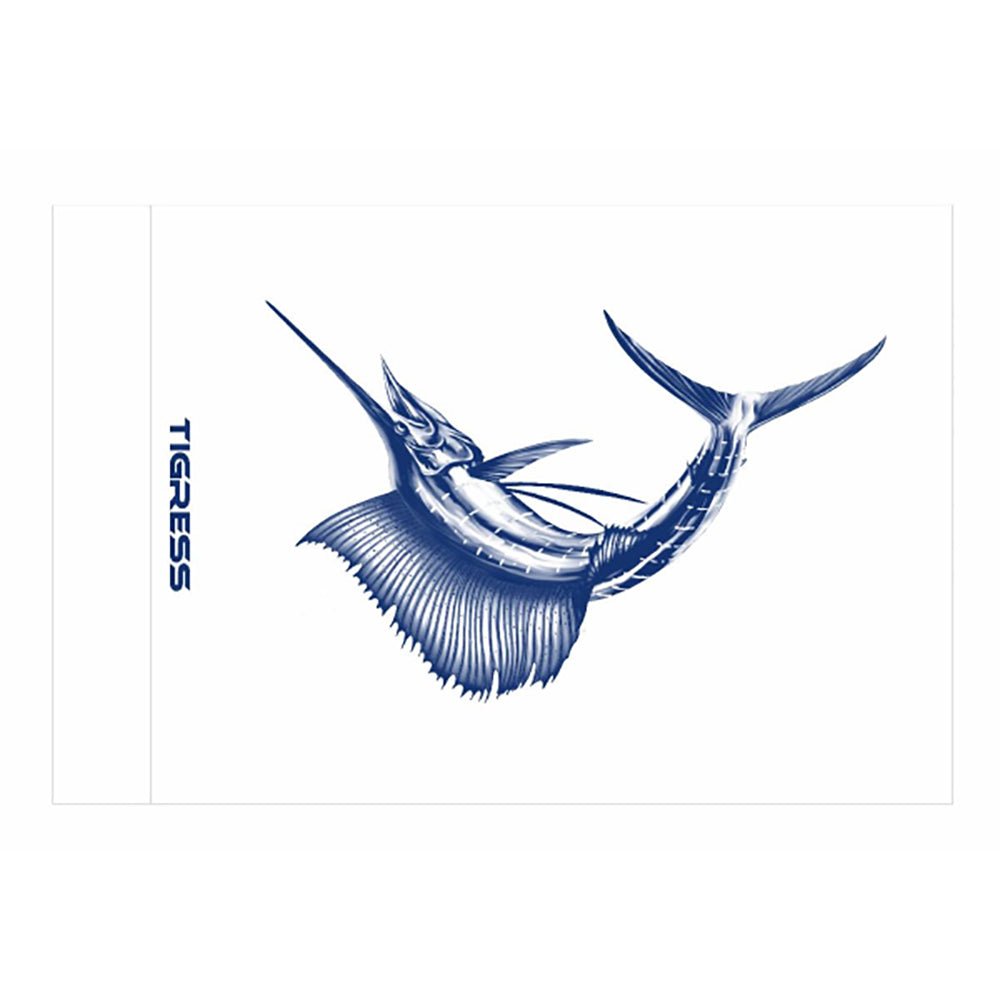 Tigress Sailfish Release Flag - 12" x 18" [88420] - The Happy Skipper