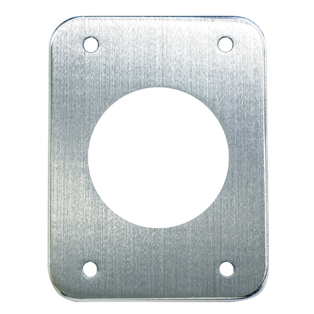 Tigress T - Top Aluminum Backing Plates - 5" x 6 - 1/2" x 1/4" - Pair [88932] - The Happy Skipper