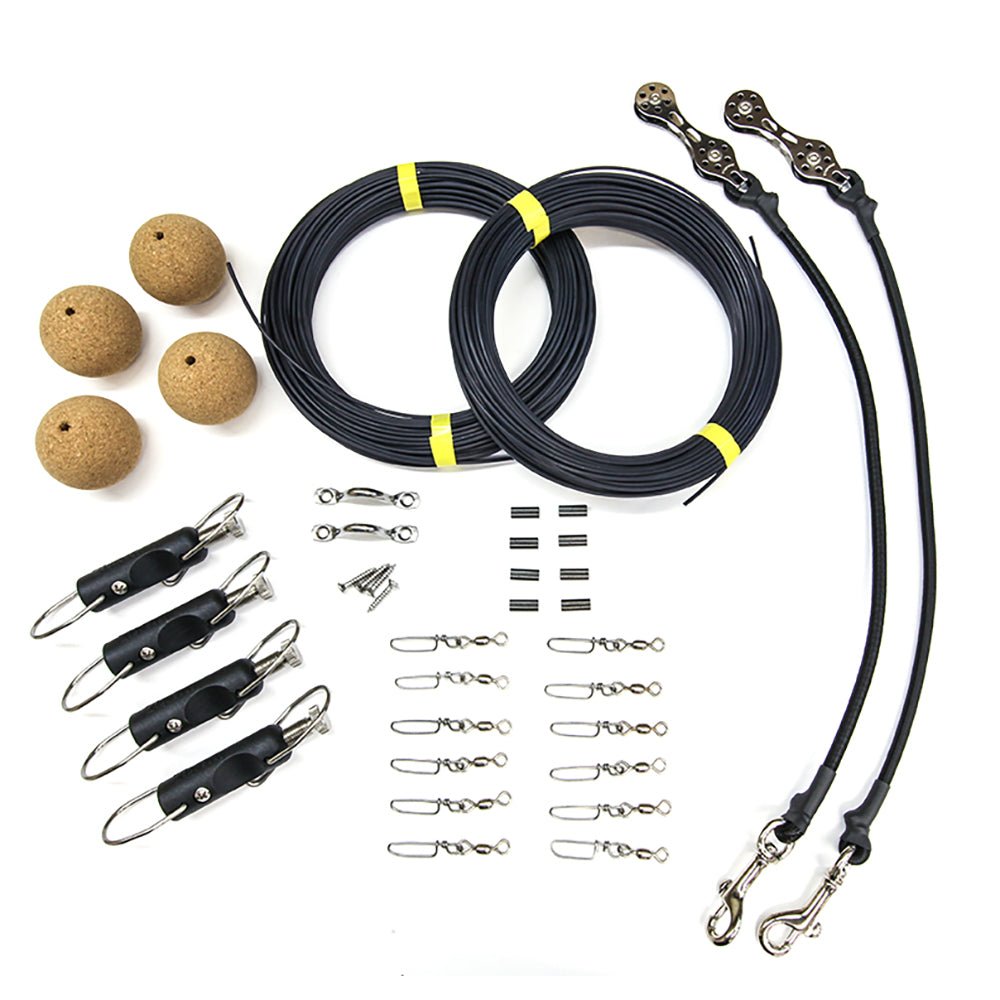 Tigress Ultimate Rigging Kit - 400lb Black Mono [88605 - 1] - The Happy Skipper