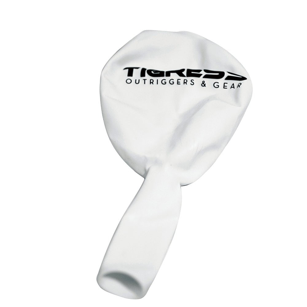 Tigress White Helium Ballons [88615 - 1] - The Happy Skipper