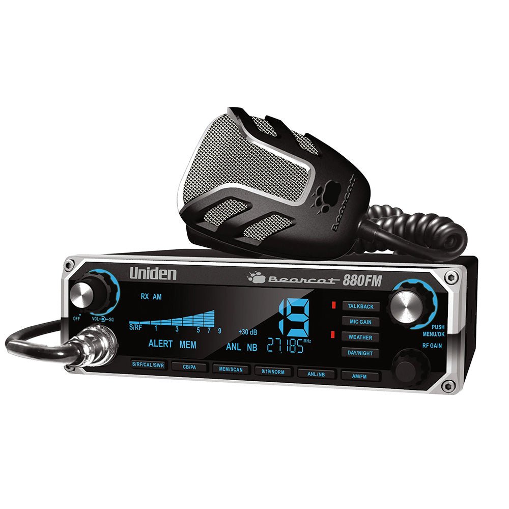 Uniden Bearcat 880FM CB Radio w/AM/FM [BEARCAT 880FM] - The Happy Skipper