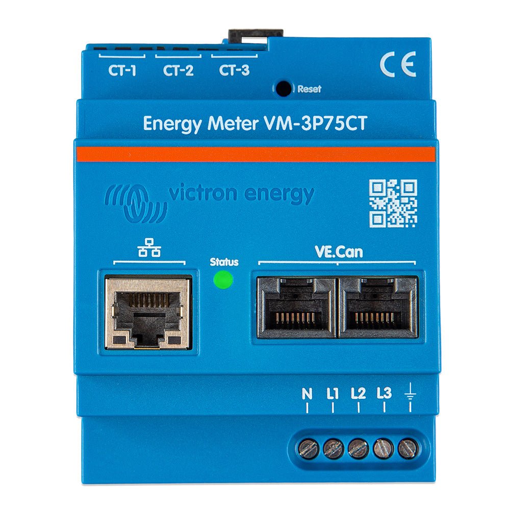 Victron Energy Meter VM - 3P75CT Single + 3 - Phase [REL200300100] - The Happy Skipper