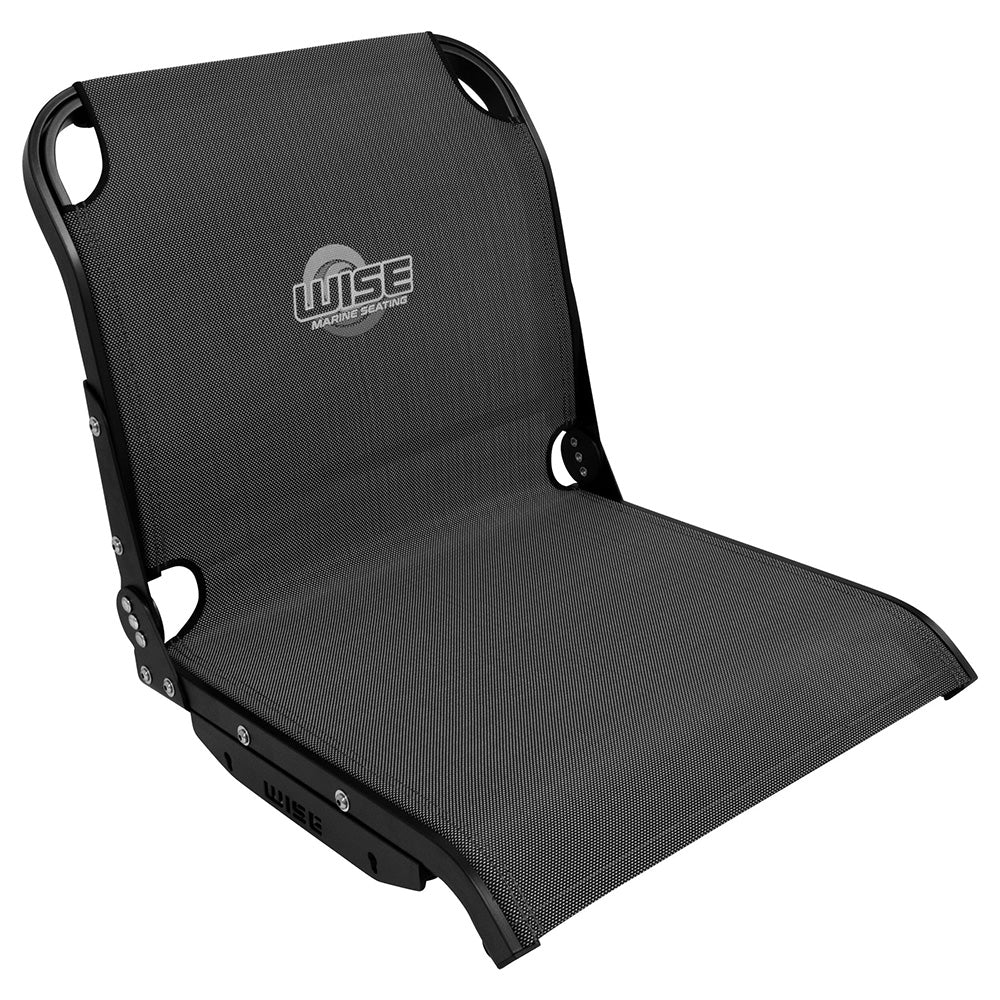 Wise 3374 Aero X Cool - Ride Mesh Mid - Back Boat Seat - Carbon X [3374 - 1800] - The Happy Skipper