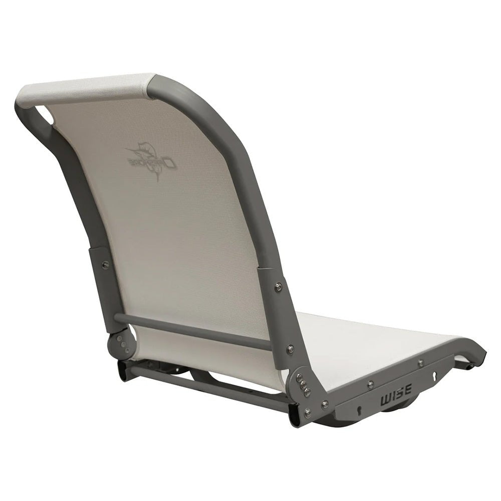 Wise 3374 Aero X Cool - Ride Mesh Mid - Back Boat Seat - White [3374 - 784] - The Happy Skipper