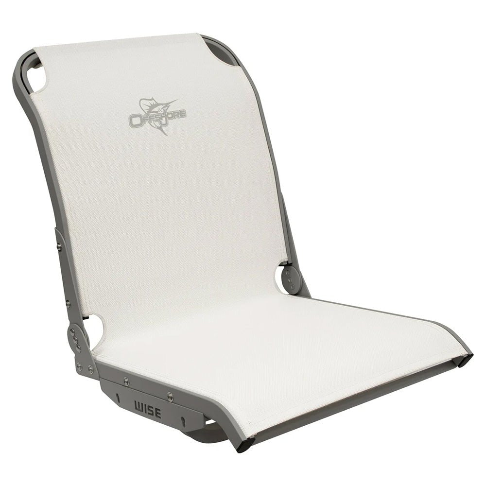 Wise 3374 Aero X Cool - Ride Mesh Mid - Back Boat Seat - White [3374 - 784] - The Happy Skipper