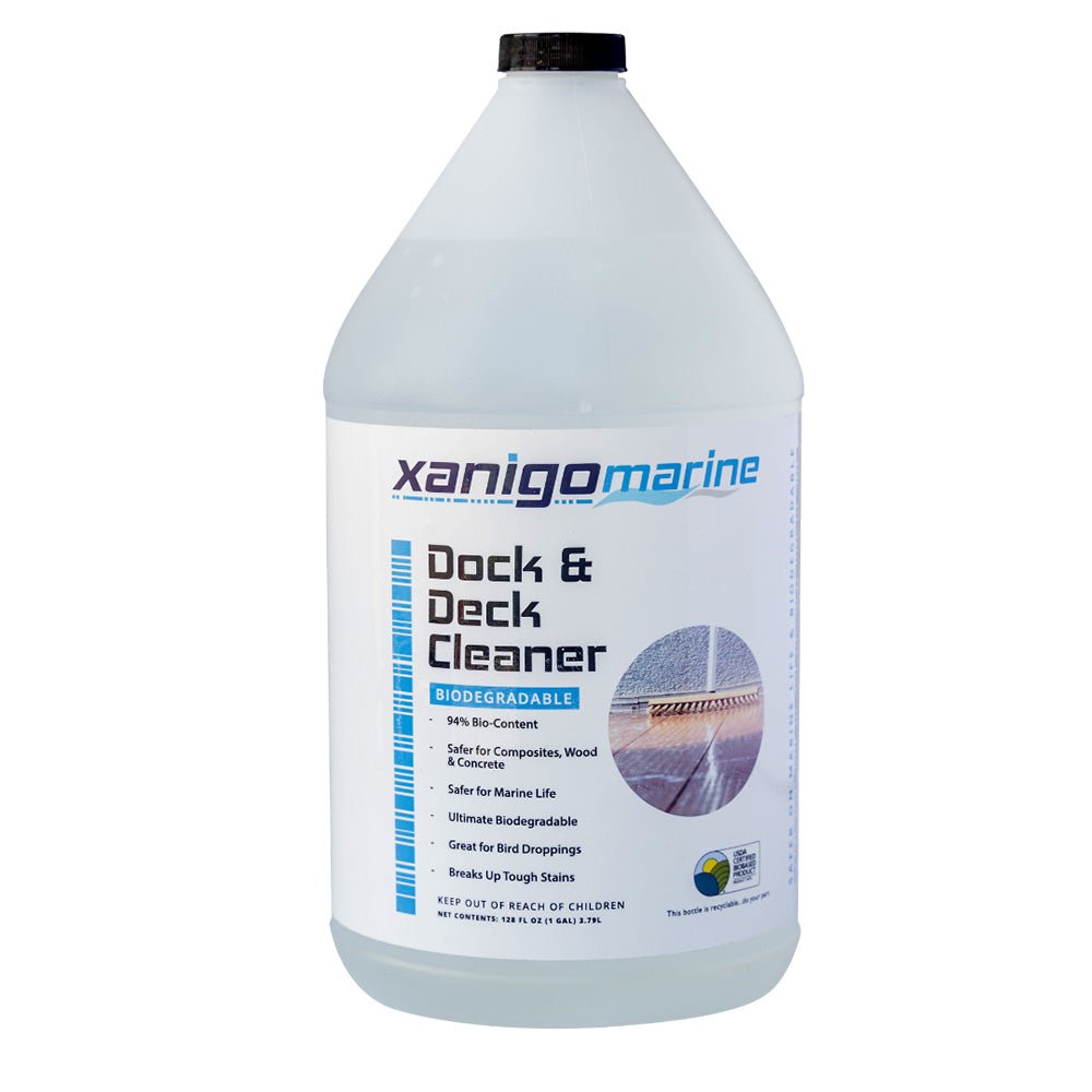 Xanigo Marine Dock Deck Cleaner - 1 Gallon [XMDDC1G] - The Happy Skipper