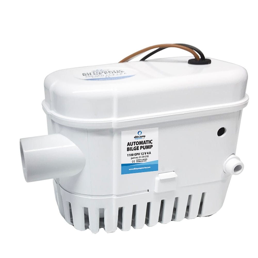 Albin Group Automatic Bilge Pump 1100 GPH - 12V [01-04-018] - The Happy Skipper