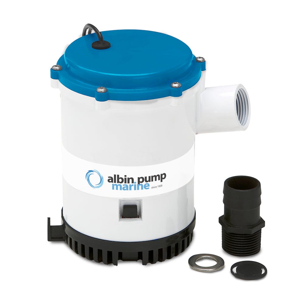 Albin Group Bilge Pump Heavy Duty 1750 GPH - 24V [01-03-012] - The Happy Skipper