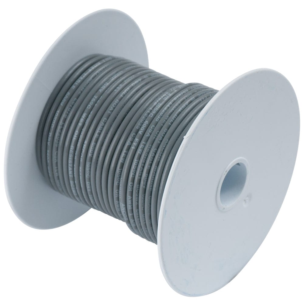 Ancor Grey 16 AWG Tinned Copper Wire - 25' [182403] - The Happy Skipper