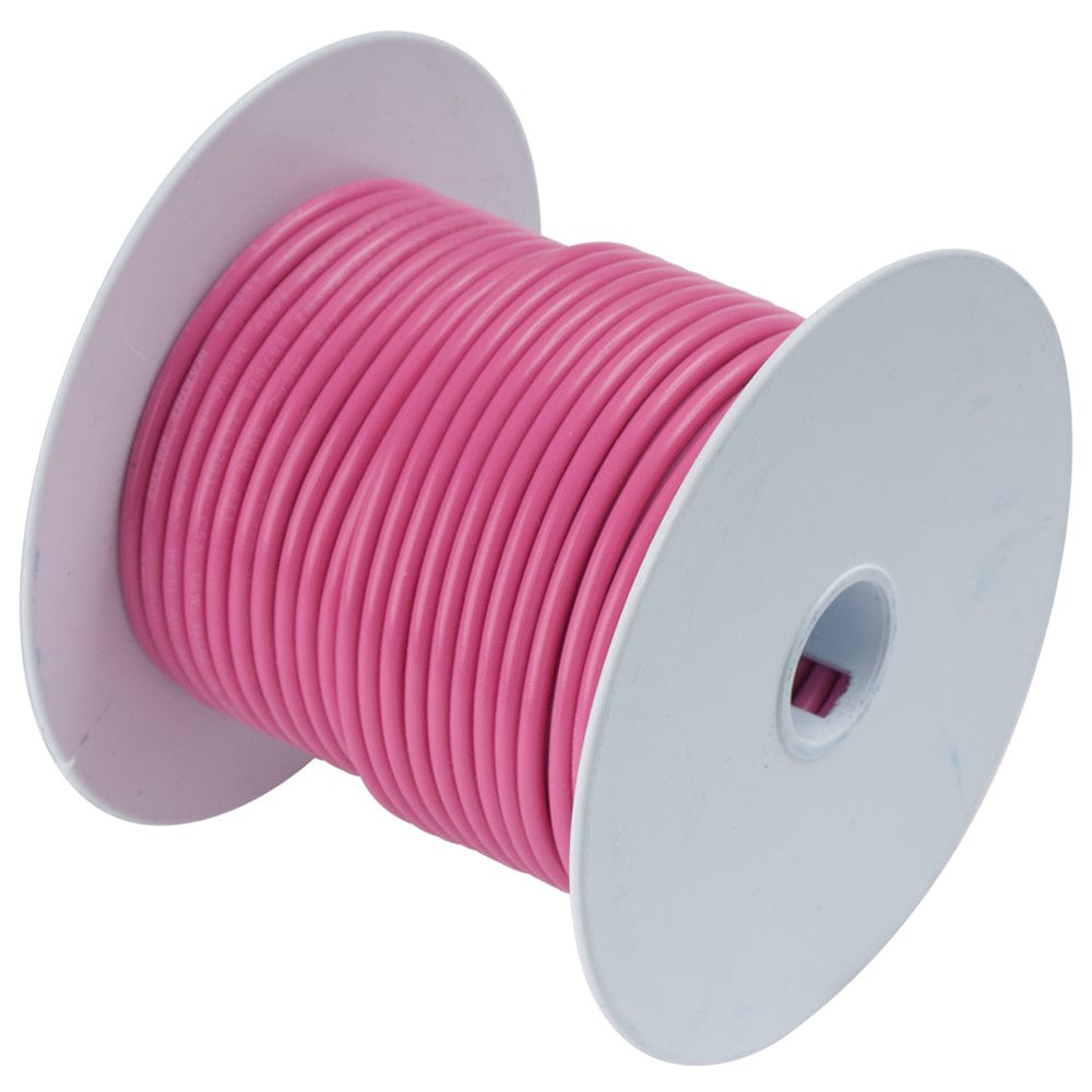 Ancor Pink 18 AWG Tinned Copper Wire - 100' [100610] - The Happy Skipper