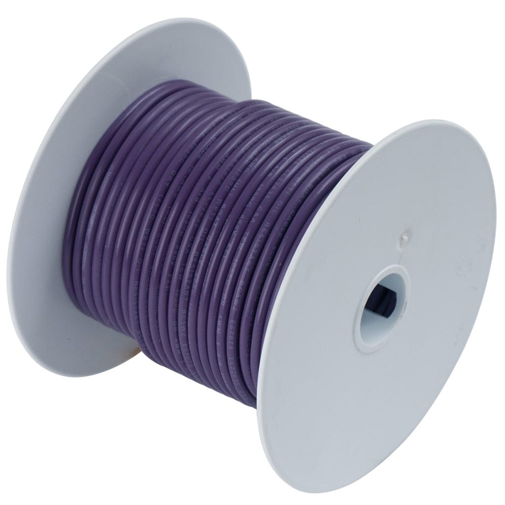 Ancor Purple 18 AWG Tinned Copper Wire - 35' [180703] - The Happy Skipper