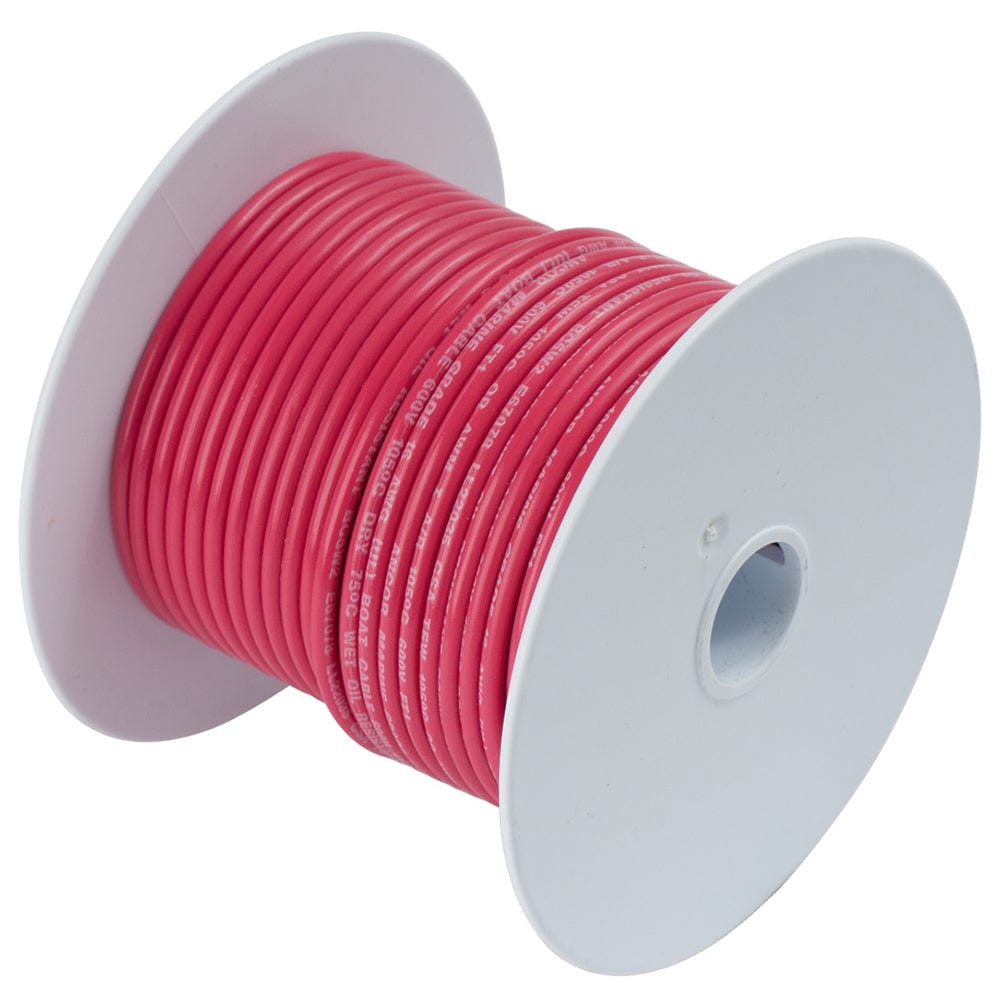 Ancor Red 10 AWG Tinned Copper Wire - 250' [108825] - The Happy Skipper